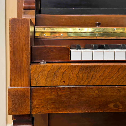 SOLD 1924 Autopiano Wood Finish Commissioned Upright Vintage Player Piano