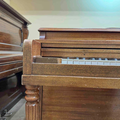 CURRENT SHOP WORK - 1960 Hallet Davis 36.5" Commissioned Spinet Piano