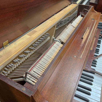 CURRENT SHOP WORK - 1960 Hallet Davis 36.5" Commissioned Spinet Piano