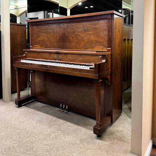 1918 Merrill 56" Wood Finish Upright Piano