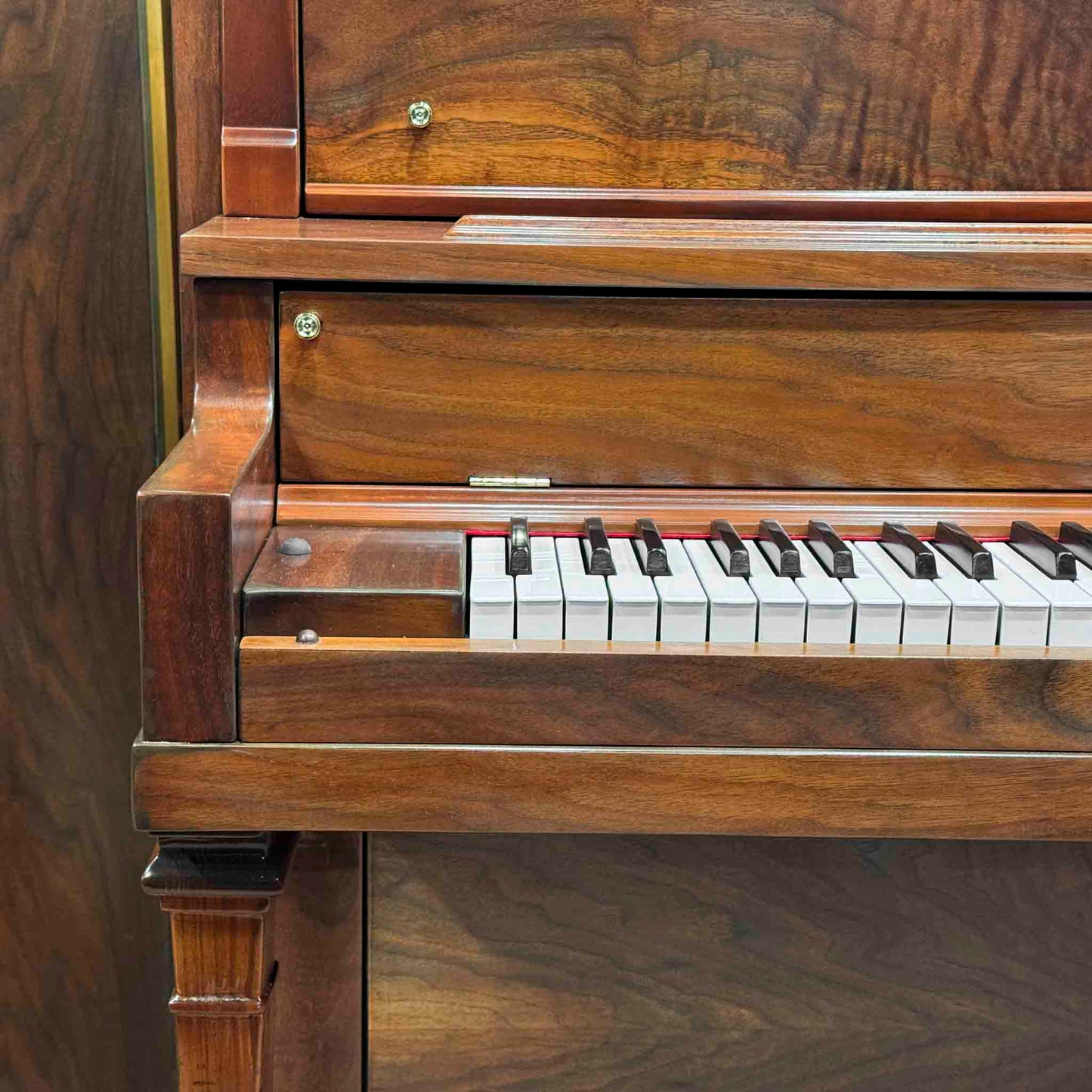 1918 Merrill 56" Wood Finish Upright Piano