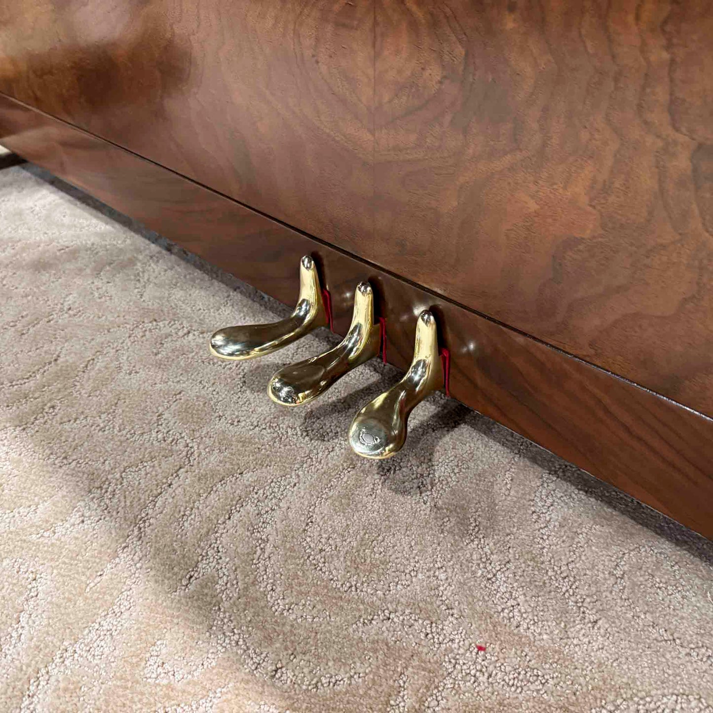 1918 Merrill 56" Wood Finish Upright Piano