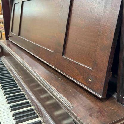 CURRENT SHOP WORK - 1899 Weber Wood Finish Commissioned Upright Piano