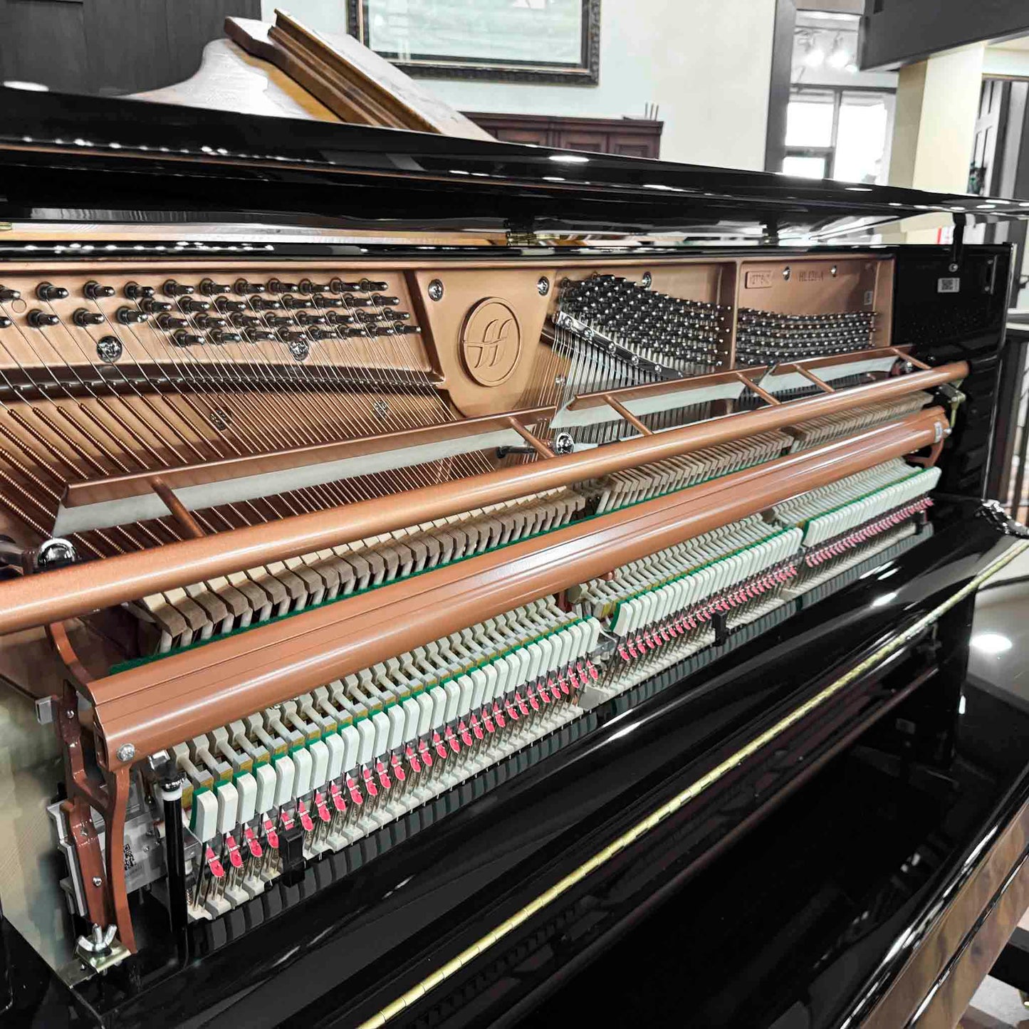 Hailun 121 48" Polished Black Upright Piano