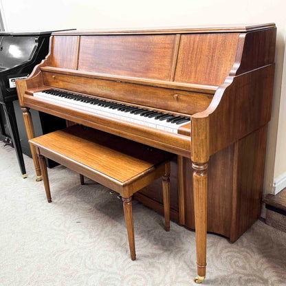 1951 Kimball 42" Wood Finish Console Piano