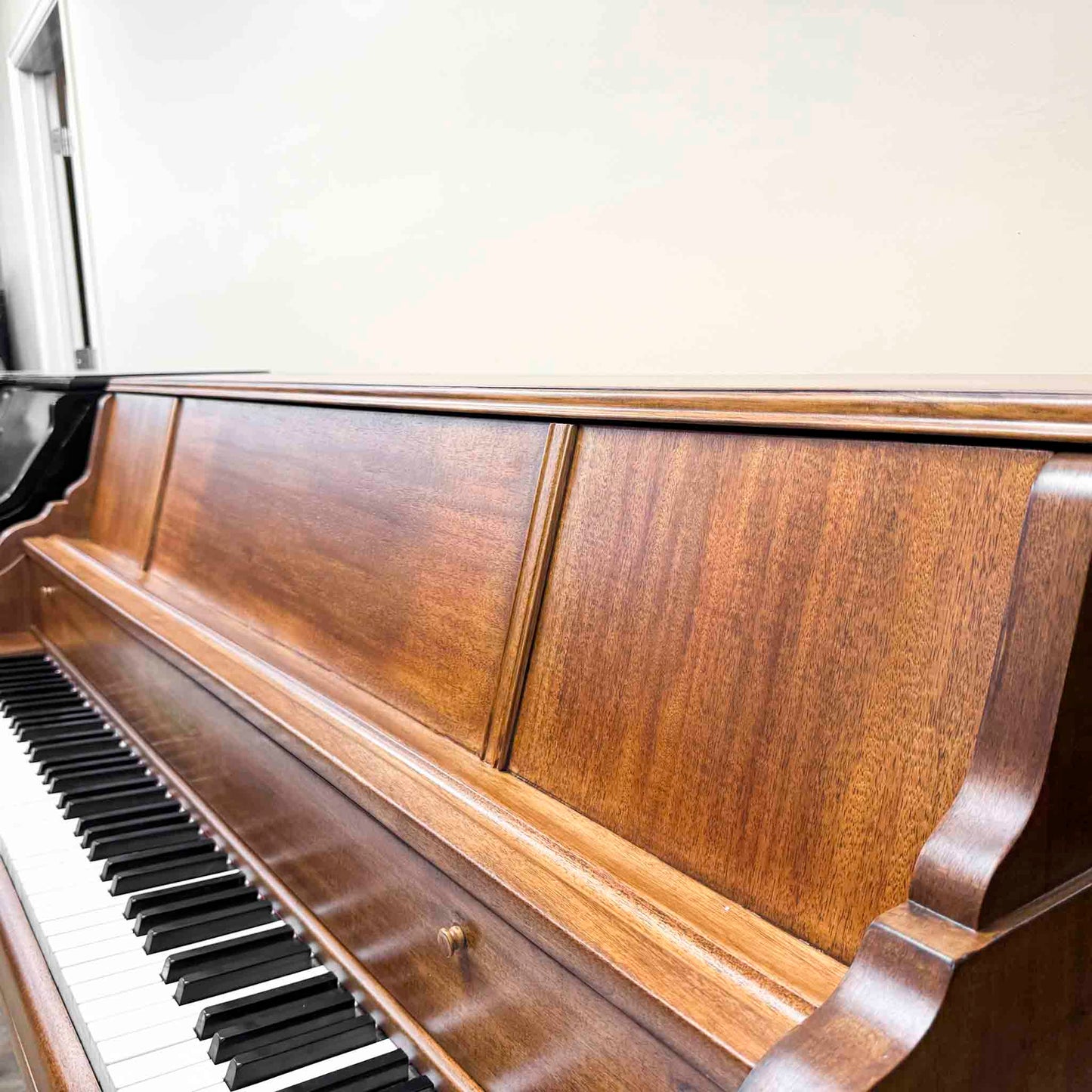 1951 Kimball 42" Wood Finish Console Piano
