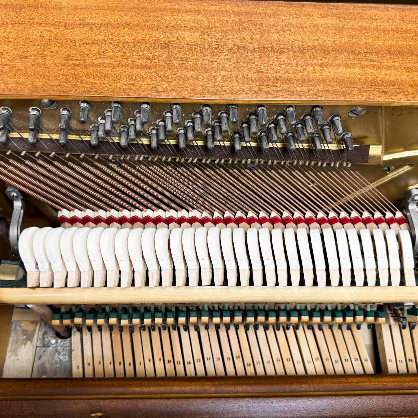 1951 Kimball 42" Wood Finish Console Piano