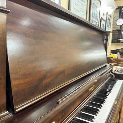 CURRENT SHOP WORK - 1915 Heintzman 54" Wood Finish Commissioned Upright Piano
