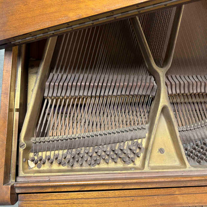 CURRENT SHOP WORK - 1942 Knabe 5' Wood Finish Baby Grand Piano