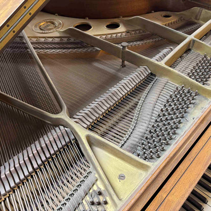 CURRENT SHOP WORK - 1942 Knabe 5' Wood Finish Baby Grand Piano