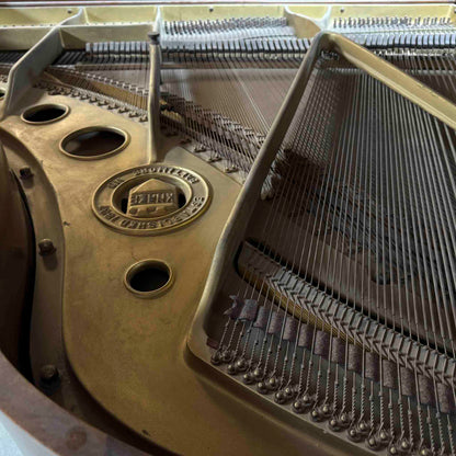 CURRENT SHOP WORK - 1942 Knabe 5' Wood Finish Baby Grand Piano