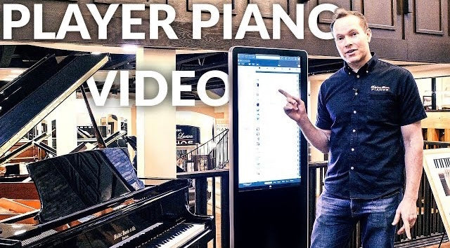 Load video: Brigham Larson demonstrating how to use a player piano!