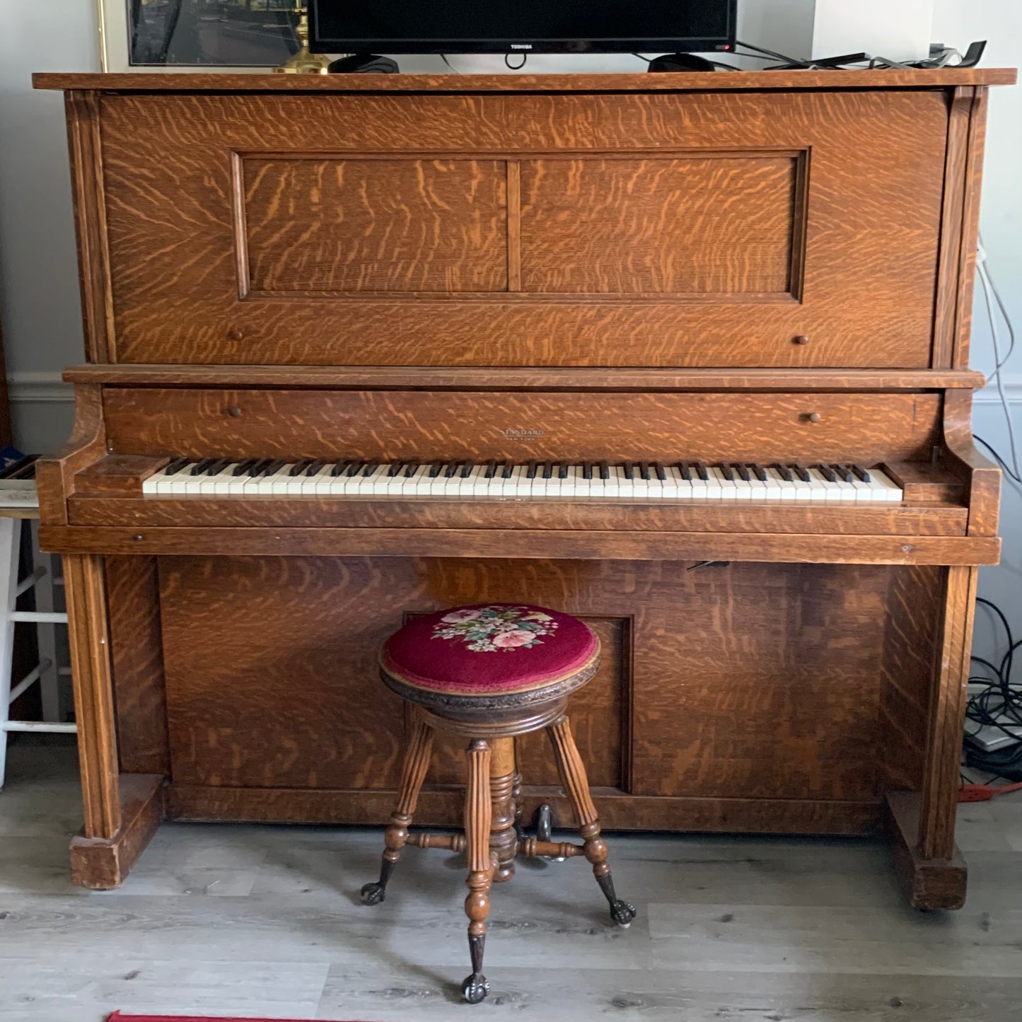 The Curtis Family Piano!