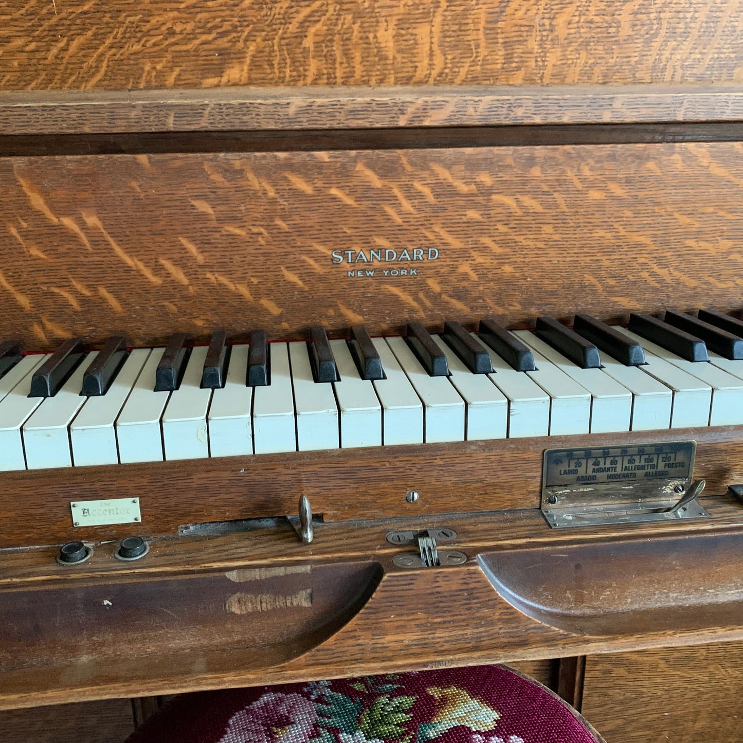 The Curtis Family Piano!