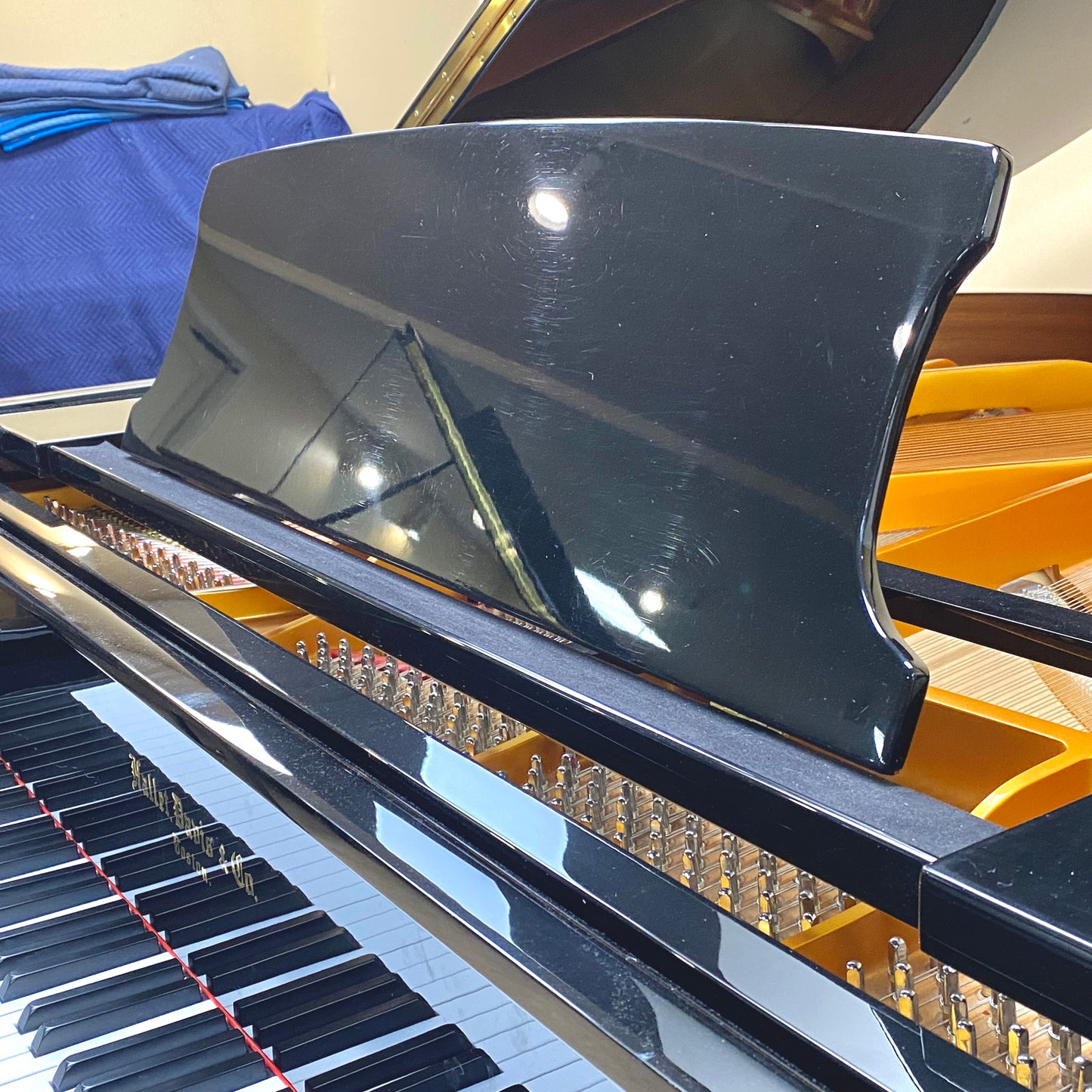 CURRENT SHOP WORK - Hallet Davis 148 Commissioned Grand Piano