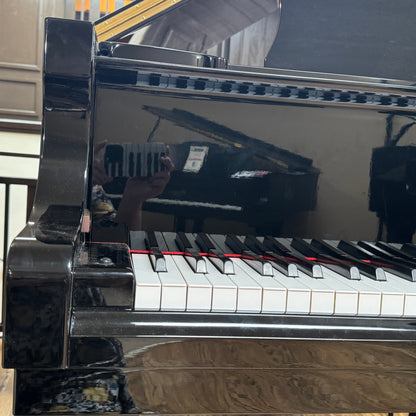 1980 Yamaha C3 6'1" Polished Black Grand Piano