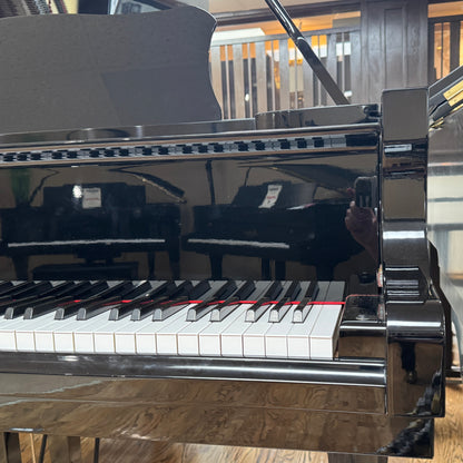 1980 Yamaha C3 6'1" Polished Black Grand Piano