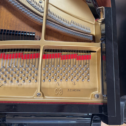1980 Yamaha C3 6'1" Polished Black Grand Piano