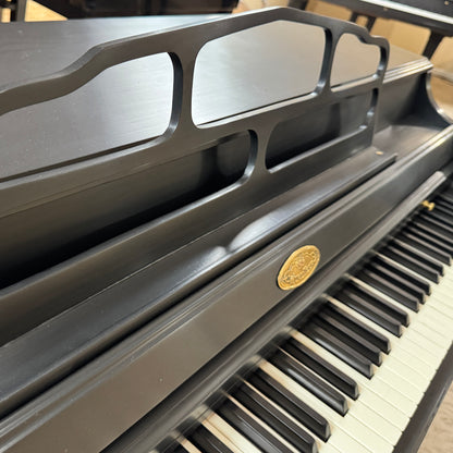 1974 Wurlitzer Satin Black Spinet Piano