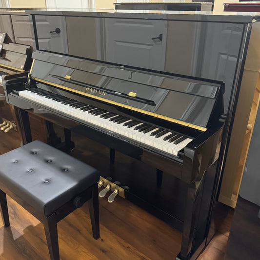 Hailun 121 48" Polished Black Upright Piano