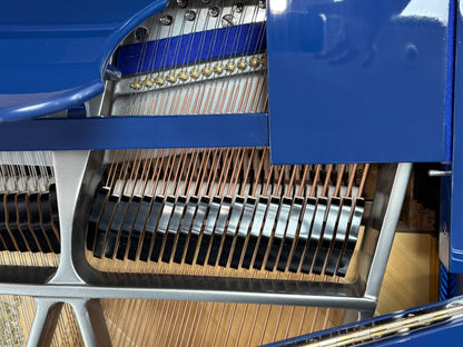 SOLD 1968 Yamaha C7 7'6" Custom Blue Finish Commissioned Grand Piano