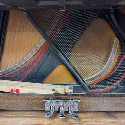 SOLD 1904 Whitney 56" Wood Finish Commissioned Upright Piano
