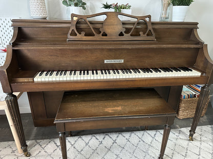 The Wride Family Piano!