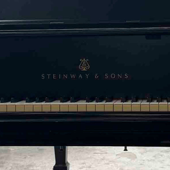 SOLD 1967 Steinway B 6'11" Satin Black Commissioned Grand Piano