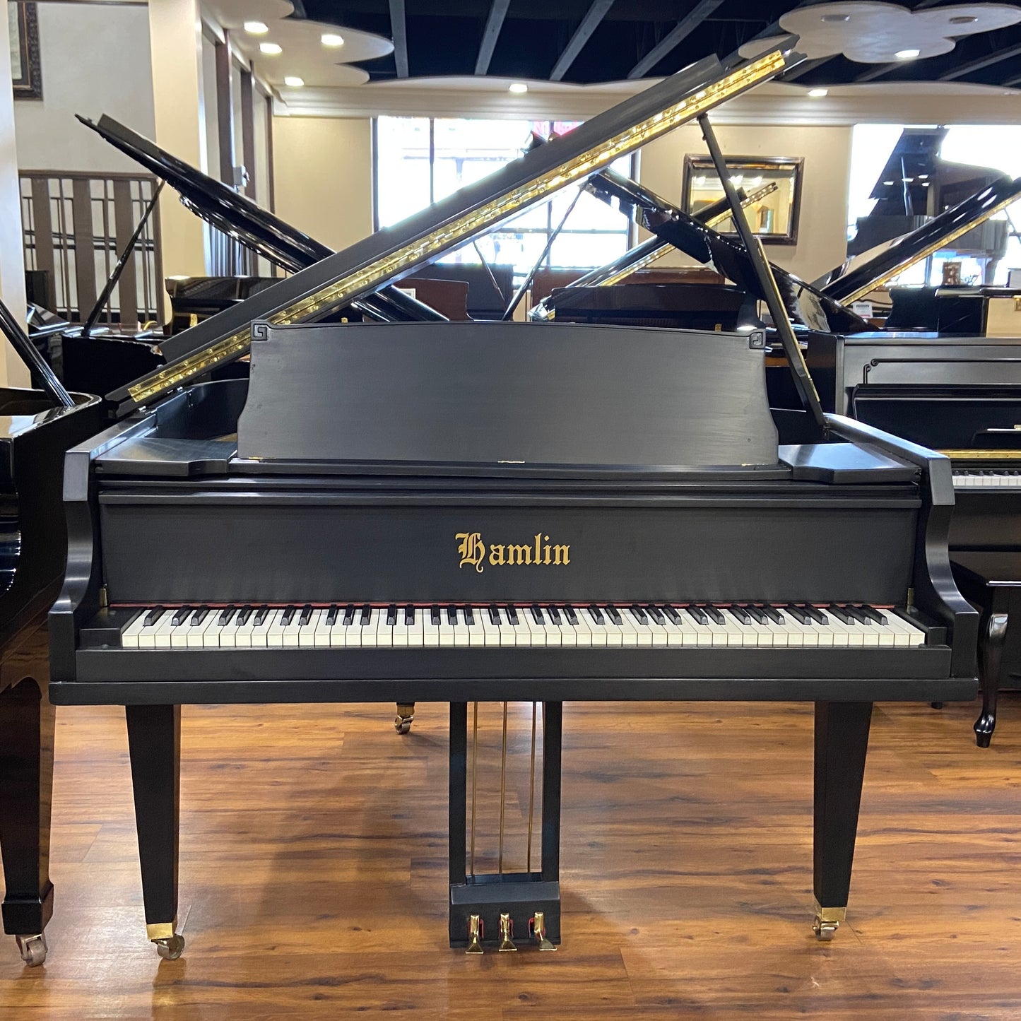 SOLD 1927 Hamlin Grand / Satin Ebony / 5'