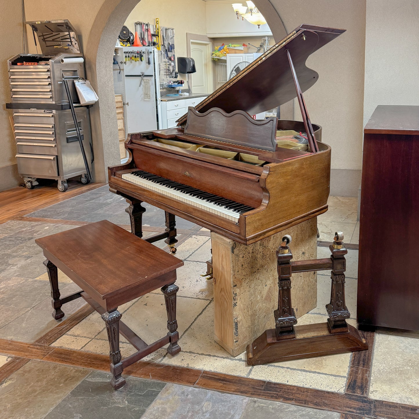 SOLD Wurlitzer Commissioned Baby Grand