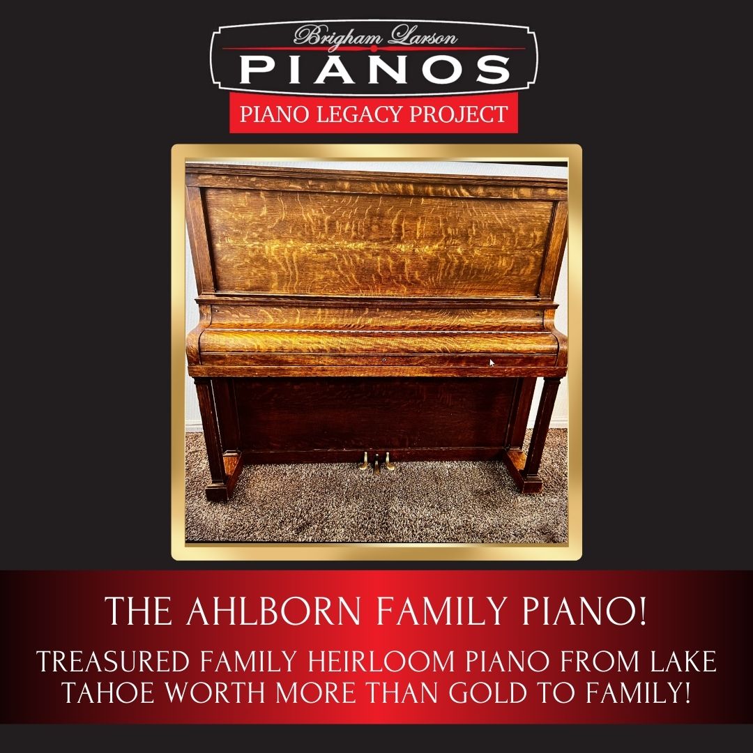 The Ahlborn  Family Piano!