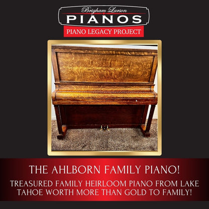 The Ahlborn  Family Piano!