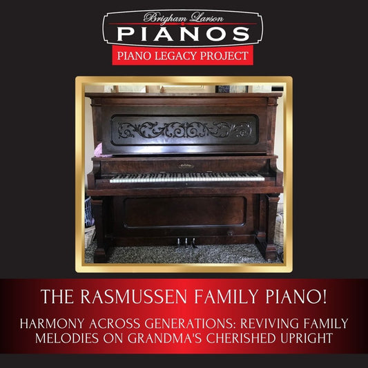 The Rasmussen Family Piano!