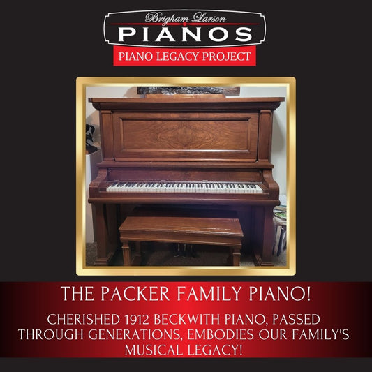 The Packer Family Piano!