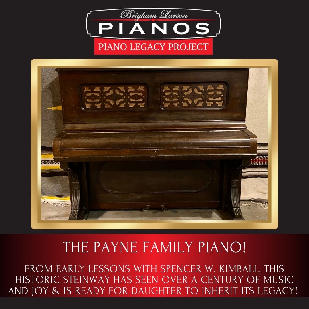 The Payne Family Piano!