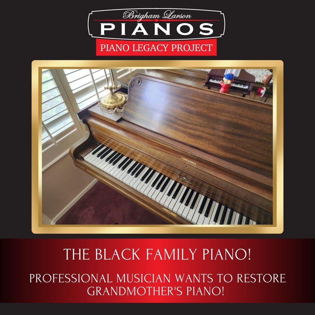 The Black Family Piano!
