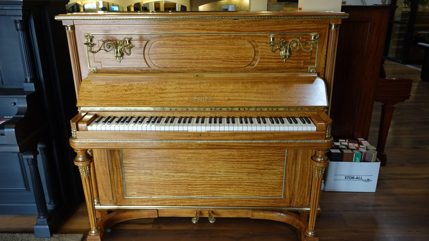 Image 5 of Erard Upright Piano with Brass Trim from Noisiel, France to Orem, UT, to Tokyo, Japan