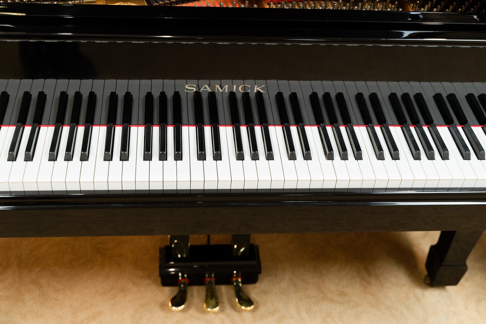 Image 3 of 1999 Samick Grand / 5'2"  with QRS Self Playing System