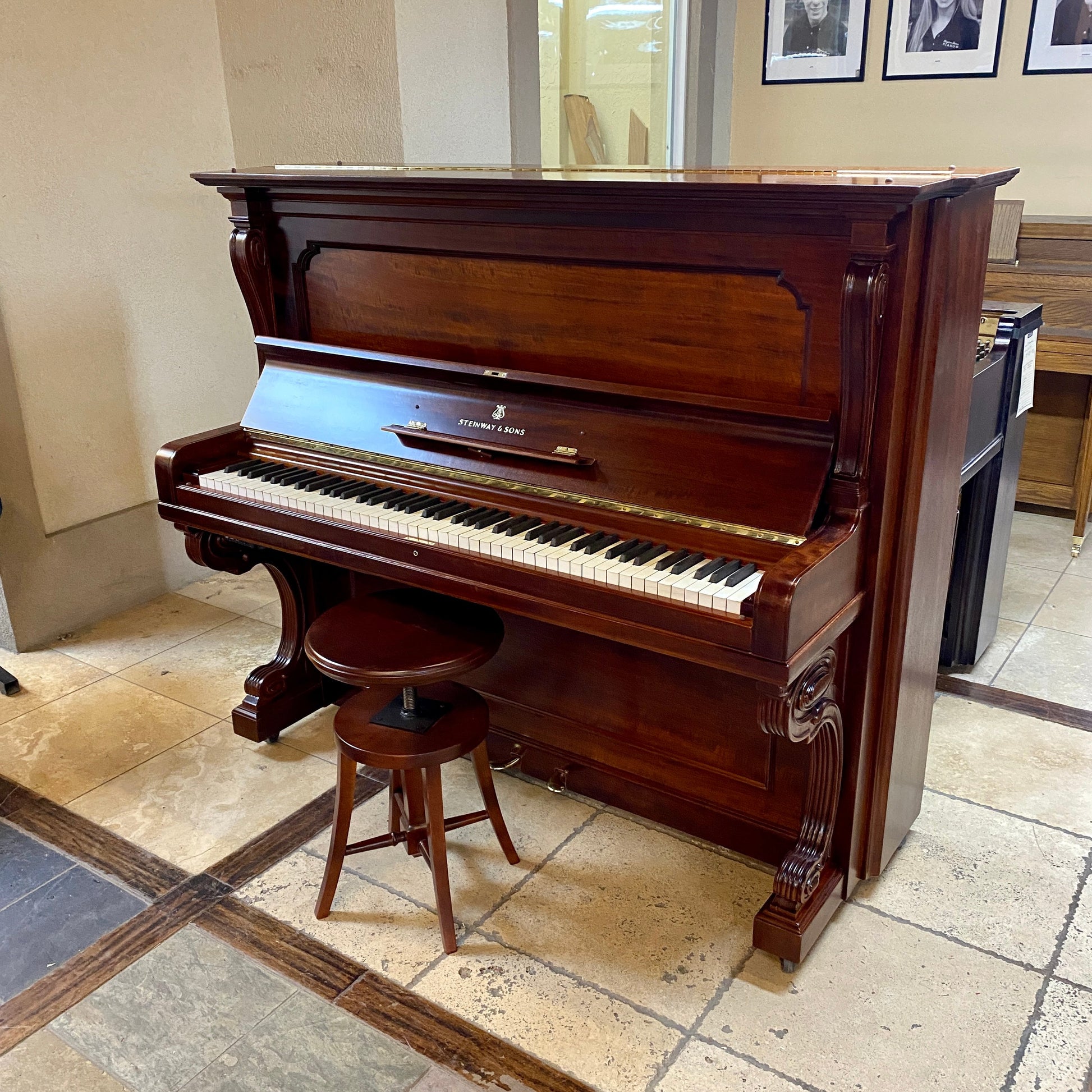 Image 2 of 1907 Steinway Upright Rebuild