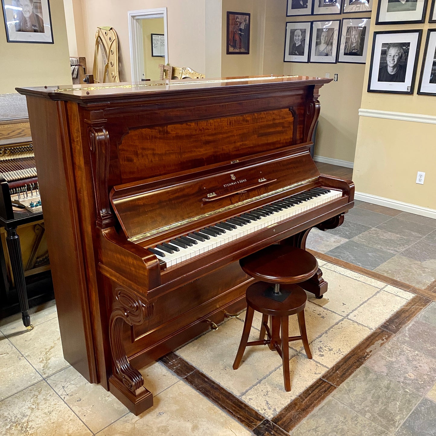 Image 3 of 1907 Steinway Upright Rebuild