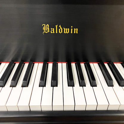 Image 4 of 1934 Baldwin 9' Concert Grand Black with QRS Self Playing System