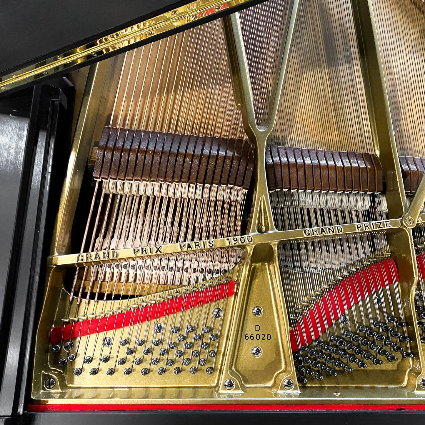 Image 10 of 1934 Baldwin 9' Concert Grand Black with QRS Self Playing System