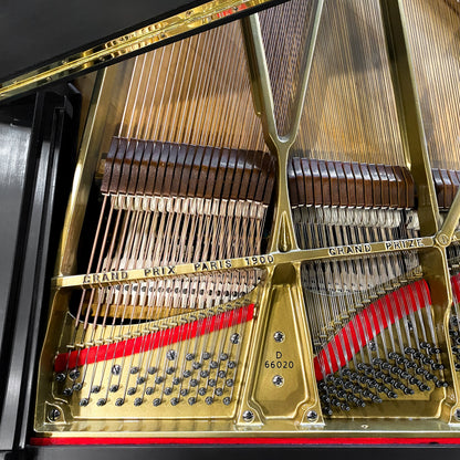 Image 10 of 1934 Baldwin 9' Concert Grand Black with QRS Self Playing System
