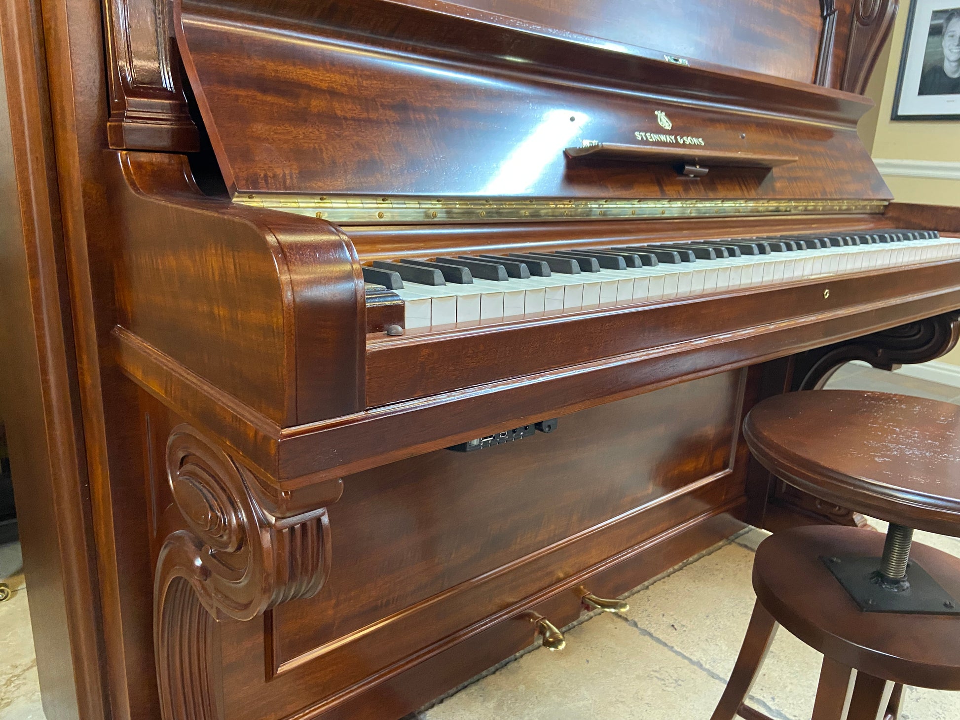 Image 18 of 1907 Steinway Upright Rebuild