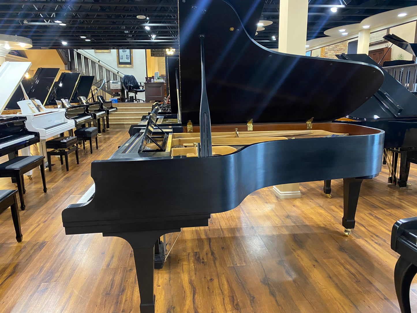 Image 3 of 1979 Kawai KG6C 223 / 7'3"/ Satin Ebony with QRS Self Playing System