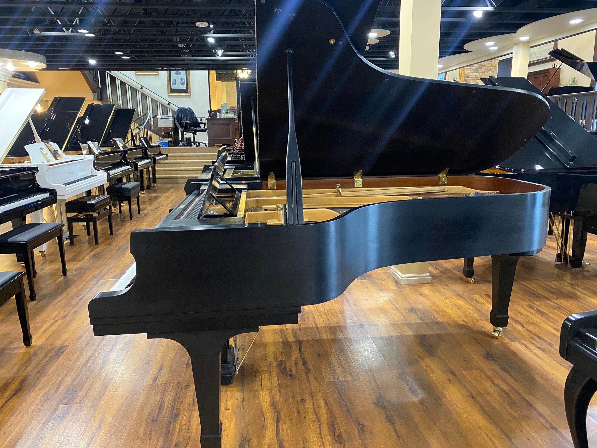Image 3 of 1979 Kawai KG6C 223 / 7'3"/ Satin Ebony with QRS Self Playing System