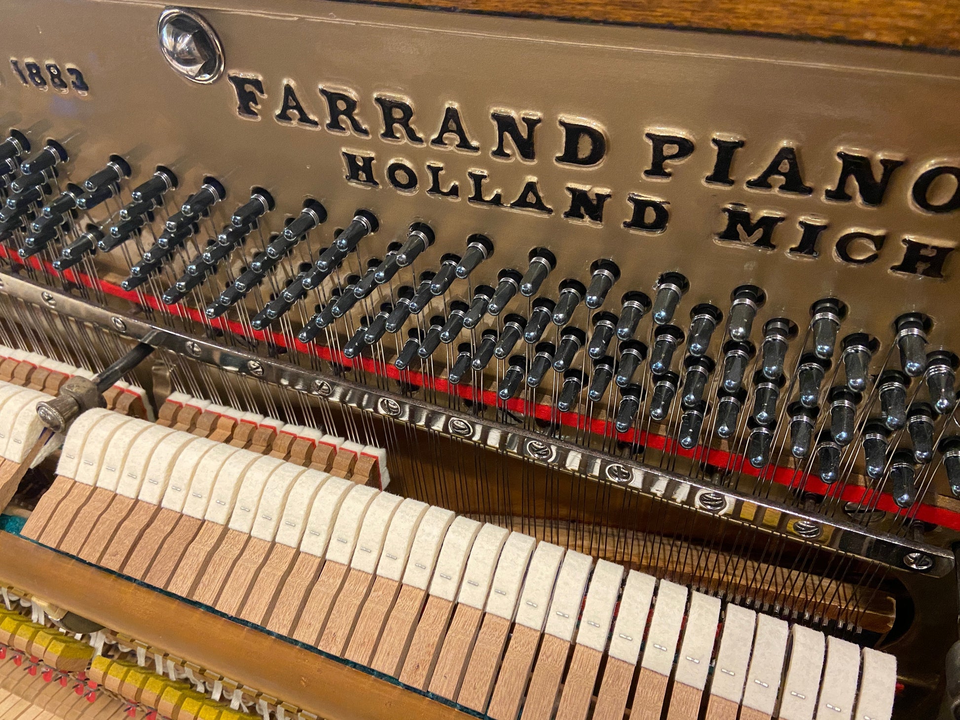 Image 2 of Farrand Upright / QRS #168574 + Silent Play added after delivery PNO219329209