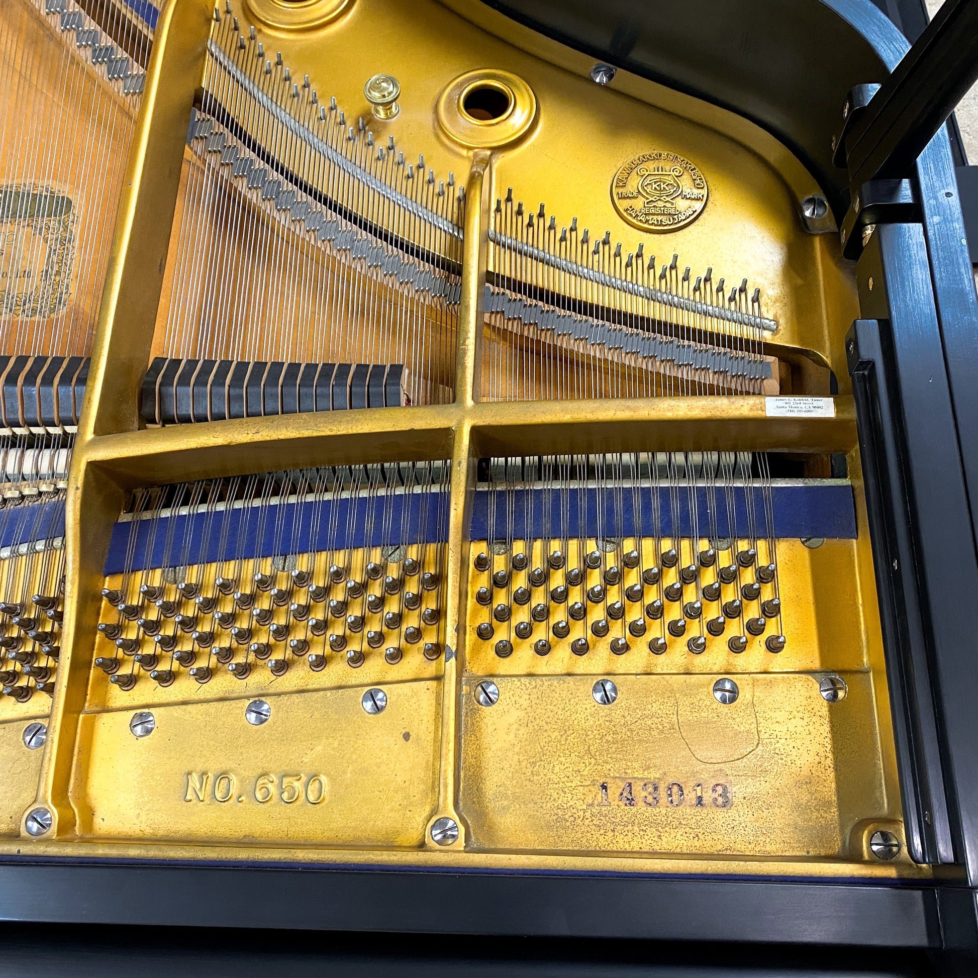 Image 6 of 1983 Kawai 6'8" Grand Player