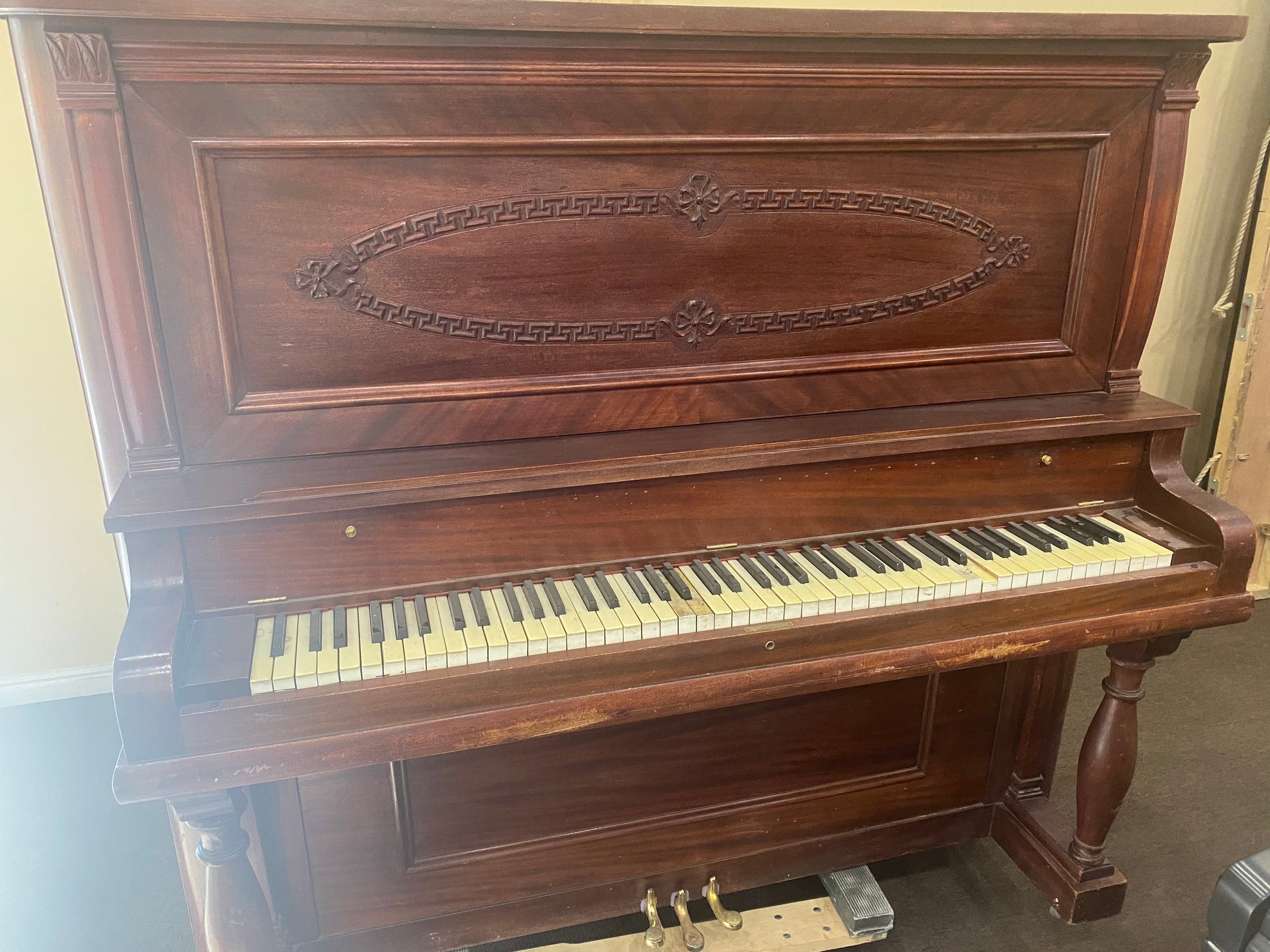 Image 2 of 1916 Emerson Upright Player Rebuild