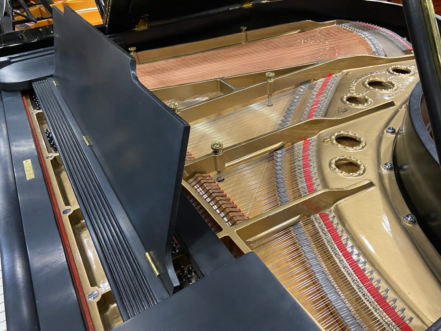 Image 3 of 1911 Kurtzmann 5'8" Grand / Satin Ebony